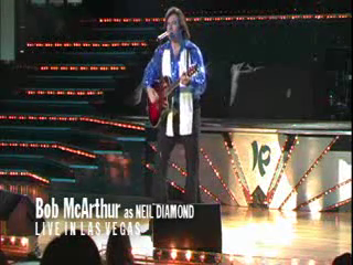 Robert James McArthur | Brooklyn, NY | Elvis Impersonator | Bob as Neil Diamond in Las Vegas