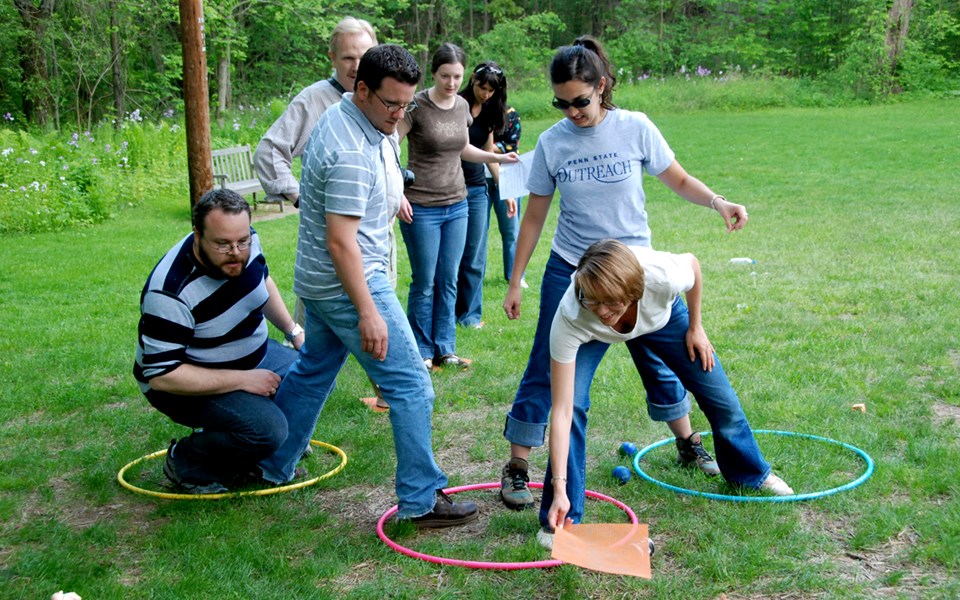 Outdoor Activities Team Building Adults With Braces