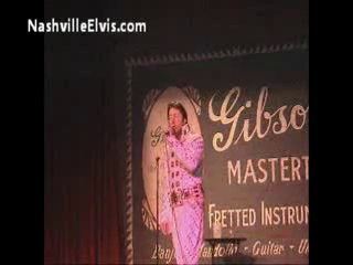Chuck Baril | Gallatin, TN | Elvis Impersonator | You Gave Me a Mountain Video