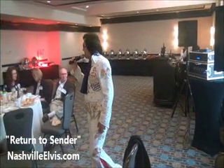 Chuck Baril | Gallatin, TN | Elvis Impersonator | Return to Sender Video
