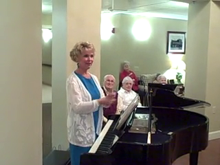 Piano Entertainment By Elaine | Fishers, IN | Classical Piano | Whispering Oaks Retirement Home