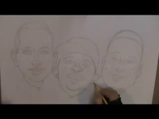 Philip Herman | Suffern, NY | Caricaturist | Arod, Sabathia, Jeter by Herman