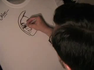 Philip Herman | Suffern, NY | Caricaturist | Hermandrawsgirlondolphinontee