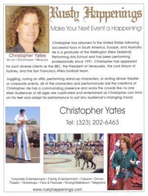 Rusty Happenings Entertainment | Long Beach, CA | Circus Act | Photo #15