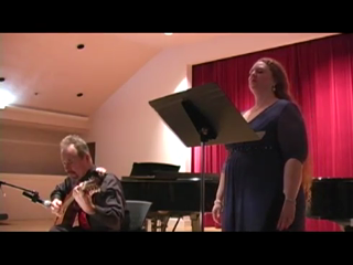 Stephen Kleiman | Norristown, PA | Acoustic Guitar | Faculty Recital with Dr. Murphy - a great guitar and vocal piece by Villa -Lobos:Bachianas Brasileiras no.5