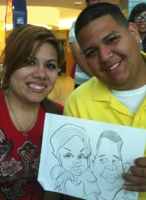 60 SECOND CARICATURES by Adam Pate | Cleveland, OH | Caricaturist | Photo #12