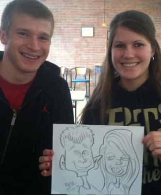 60 SECOND CARICATURES by Adam Pate | Cleveland, OH | Caricaturist | Photo #6