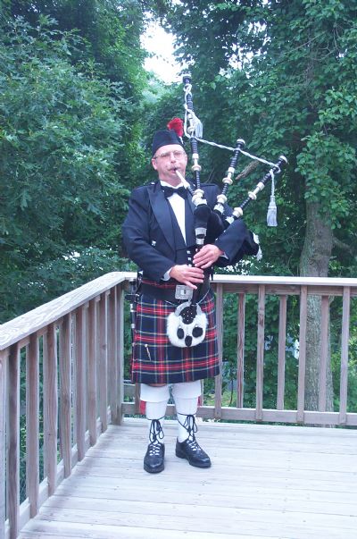 Pipe Major Sheldon C. Hamblin, Bagpiper, Cape Cod's Main Photo