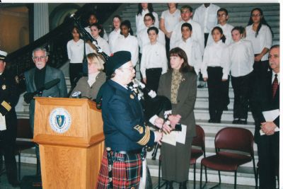 Pipe Major Sheldon C. Hamblin, Bagpiper, Cape Cod | Falmouth, MA | Bagpipes | Photo #10