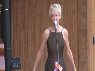 Susan Savia, Versatile Singer/Instrumentalist | Wilmington, NC | Variety Singer | Stardust - Vienna Green, July 7, 2010 (100+ degrees!!)