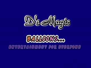 Mr. Dave Thomen of D`s Magic | Baltimore, MD | Magician | D's Magic Balloon Sculpture