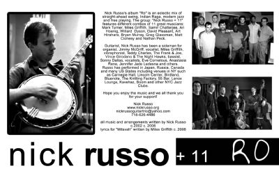 Nick Russo Trio | New York, NY | Jazz Trio | Photo #4