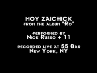 Nick Russo Trio | New York, NY | Jazz Trio | Moy Zaichick - Nick Russo.