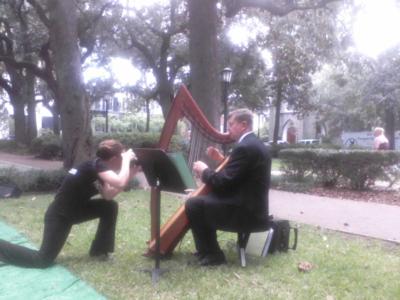 Harpist, Rev. William Reister | Jacksonville, FL | Harp | Photo #11