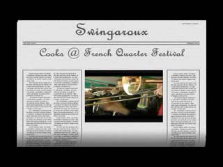 Swingaroux | Slidell, LA | Big Band | Swingaroux@ French Quarter Festival