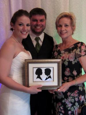 Ruth Monsell, Silhouette & Caricature Artist    | Damariscotta, ME | Silhouette Artist | Photo #4