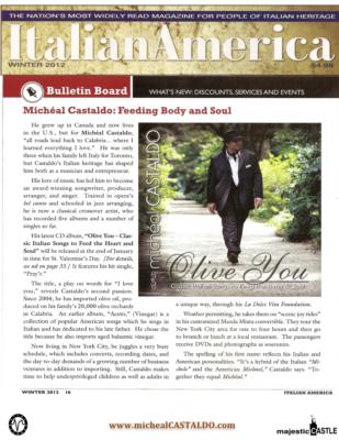 Micheal Castaldo - Classical Crossover Pop + | New York City, NY | Italian Singer | Photo #12