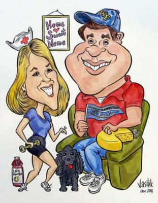Brian Vasilik -  Caricaturist And Illustrator | Asheville, NC | Caricaturist | Photo #8