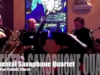 Real Live Bands | Miami Beach, FL | Jazz Band | Sax Quartet Wedding Ceremony Video