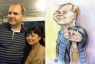 Caricatures Pennsylvania / Nick Mitchell | Easton, PA | Caricaturist | Photo #6