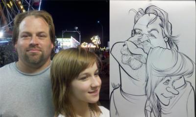 Caricatures Pennsylvania / Nick Mitchell | Easton, PA | Caricaturist | Photo #7