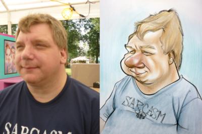 Caricatures Pennsylvania / Nick Mitchell | Easton, PA | Caricaturist | Photo #5