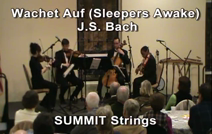 SUMMIT Strings | Wilkesboro, NC | Classical String Quartet | Wachet Auf (Sleepers Awake) SUMMIT Strings