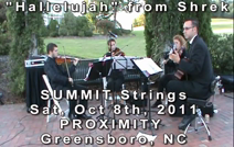 SUMMIT Strings | Wilkesboro, NC | Classical String Quartet | HALLELUJAH ( from Shrek)