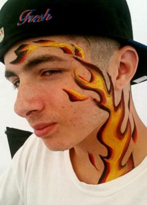 Up Up And Away Face Paint | Diamond Bar, CA | Face Painting | Photo #14