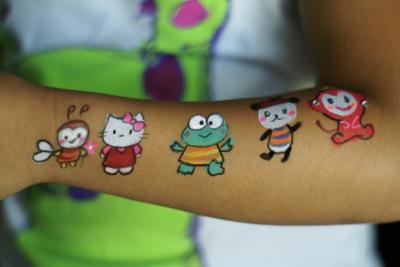 Up Up And Away Face Paint | Diamond Bar, CA | Face Painting | Photo #10