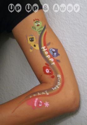 Up Up And Away Face Paint | Diamond Bar, CA | Face Painting | Photo #16