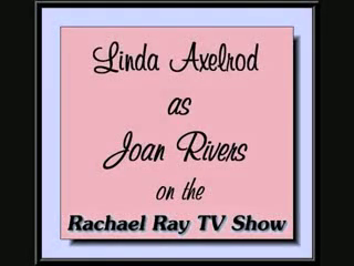 Linda Axelrod - Joan Rivers Impersonator And More | New York City, NY | Joan Rivers Impersonator | Linda Axelrod as Joan Rivers on The Rachael Ray Show