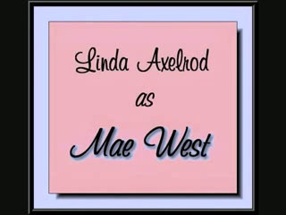Linda Axelrod - Joan Rivers Impersonator And More | New York City, NY | Joan Rivers Impersonator | Linda Axelrod as Mae West
