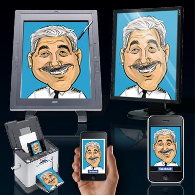 Digital Caricatures Live | Orlando, FL | Caricaturist | Photo #2