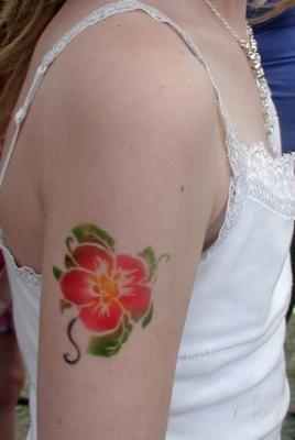 Airbrush Tattoo Art | Jacksonville Beach, FL | Temporary Tattoos | Photo #4