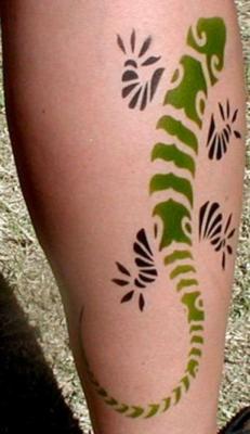 Airbrush Tattoo Art | Jacksonville Beach, FL | Temporary Tattoos | Photo #2