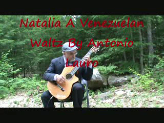 Alan Lee Wilson | Fayette, ME | Classical Guitar | Natalia With Ballett Dancer (Venezuelan Waltz)