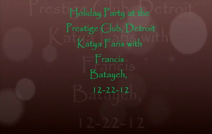 Katya Faris Bellydance Artist | Indianapolis, IN | Belly Dancer | Holiday Party 2012/*LIVE MUSIC* Katya Faris with Maestro Francis Batayeh at the Prestige Club Detroit
