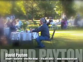 DAVID PAYTON: Singer/Guitarist/One-Man-Band | Atlanta, GA | Acoustic Guitar | * COCKTAIL/DINNER PARTY Sampler -David Payton