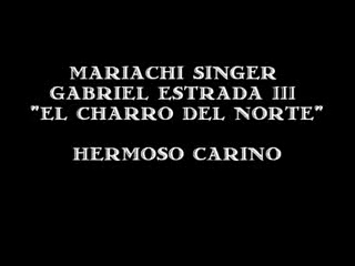 Gabriel Estrada III | Kent City, MI | Mariachi Singer | Hermoso Carino