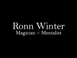 Ronn Winter - Magic & Mentalism | Charlotte, NC | Mentalist | Mentalism and the power of influence