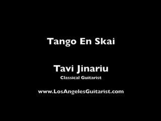 Tavi Jinariu, Los Angeles Classical Guitarist | Los Angeles, CA | Classical Guitar | Tango En Skai (Cocktail Hour and Dinner Party)