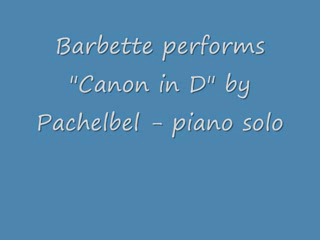Quartette Barbette | Portland, OR | Woodwind Ensemble | Canon in D - piano solo