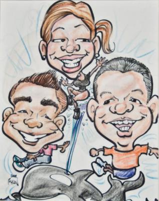 Party Pro Art | San Antonio, TX | Caricaturist | Photo #19