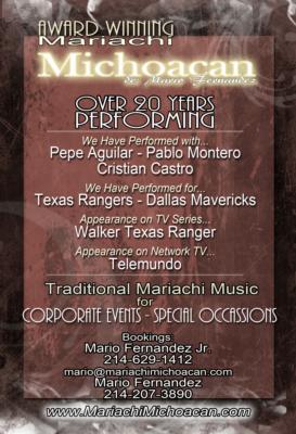 Mariachi Michoacan | Dallas, TX | Mariachi Band | Photo #6