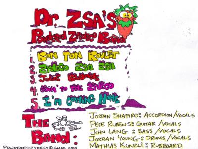 Dr. Zsa's Powdered Zydeco Band | Brooklyn, NY | Zydeco Band | Photo #2