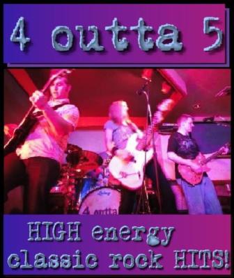 4 outta 5 | Seattle, WA | Classic Rock Band | Photo #5