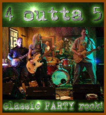 4 outta 5 | Seattle, WA | Classic Rock Band | Photo #8