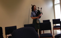 Kim Montgomery Johnson | Troy, MI | Bagpipes | Kim playing Wings
