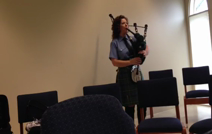 Kim Montgomery Johnson | Troy, MI | Bagpipes | Kim playing Mairis Wedding